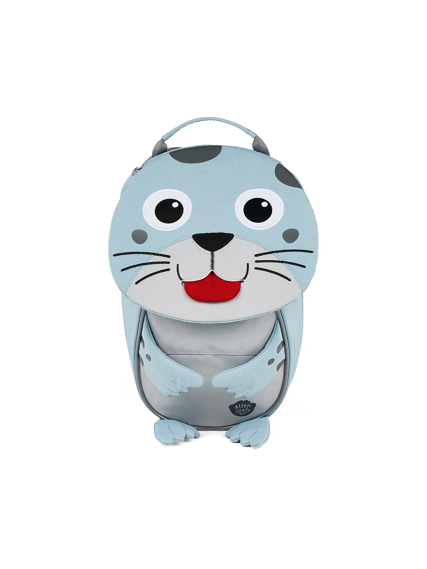 AFFENZAHN | Kinder Rucksack Kleine Freunde - Affe | hellblau